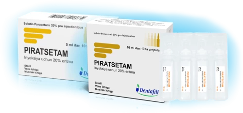 ПИРАЦЕТАМ раствор для инъекций 10мл 20% N10