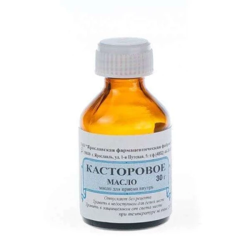 КАСТОРОВОЕ масло для приема внутрь 30мл