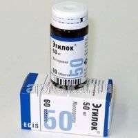 ЭГИЛОК 0,05 таблетки N60