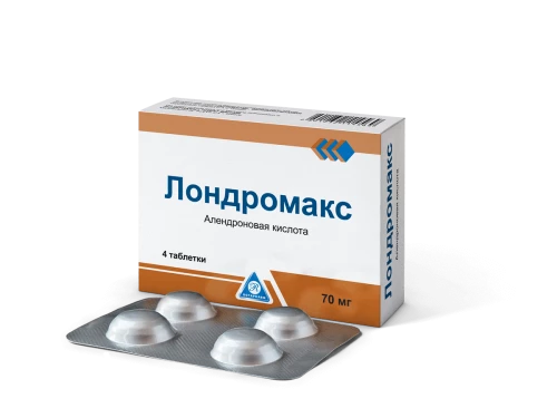 ЛОНДРОМАКС таблетки 70мг N4
