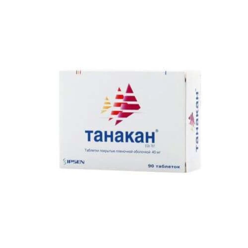 ТАНАКАН EGB 761 таблетки 40мг N90