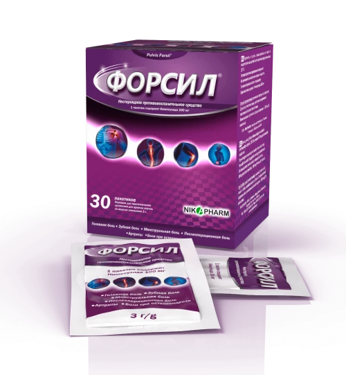 FORSIL poroshok so vkusom apelsina 3g N30