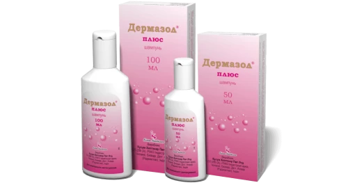 ДЕРМАЗОЛ ПЛЮС шампунь 50мл