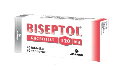БИСЕПТОЛ таблетки 120мг N20