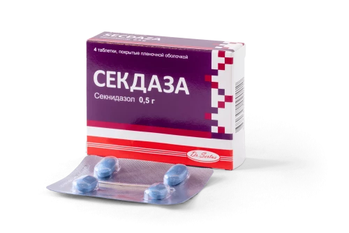 СЕКДАЗА таблетки 0,5г N4