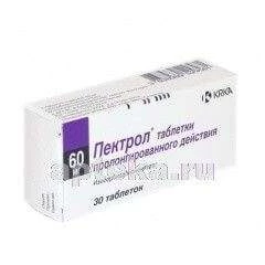 ПЕКТРОЛ 0,06 таблетки N30