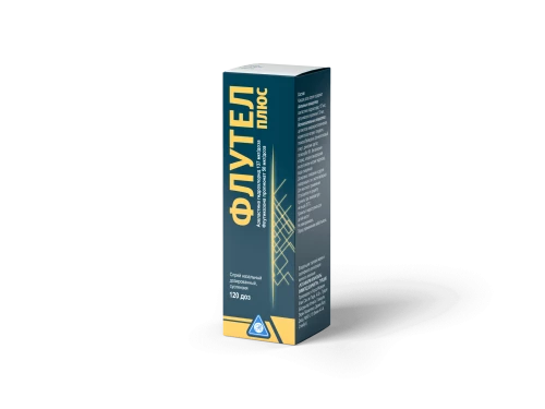 ФЛУТЕЛ ПЛЮС спрей 137 мкг 120 доз