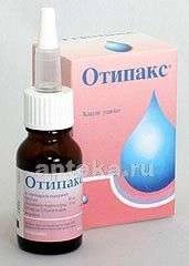 ОТИПАКС капли ушные 16г