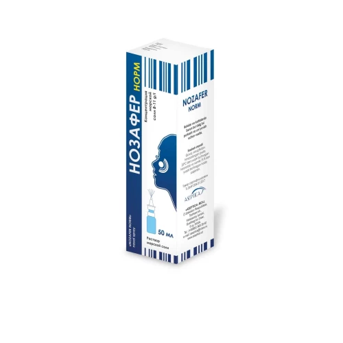 НОЗАФЕР НОРМ спрей назальный 50мл 1-2%