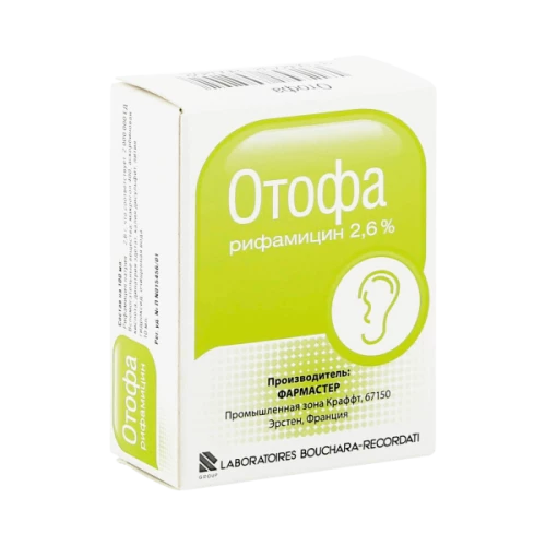 ОТОФА капли 10мл 2,6%