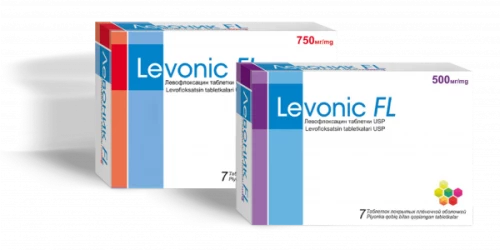 ЛЕВОНИК FL таблетки 500мг, 750мг N7