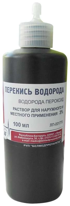 vodorod perikisi eritma 100ml 3%