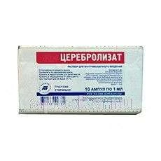 ЦЕРЕБРОЛИЗАТ раствор для инъекций 1мл N10