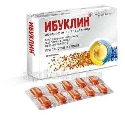 ИБУКЛИН 0,4+0,325 таблетки N10