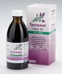 ТУССАМАГ БЕЗ САХАРА 175,0 сироп 9%