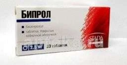 БИПРОЛ 0,0025 таблетки N30
