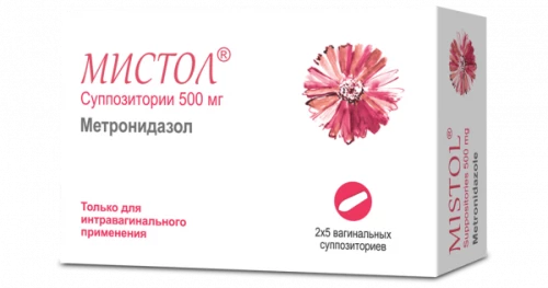 МИСТОЛ суппозитории 500мг N10