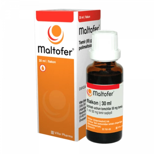 МАЛЬТОФЕР капли для приема внутрь 30мл 50мг/мл
