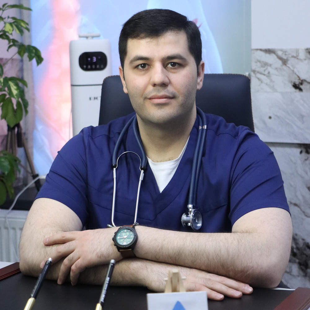 Allergolog-immunolog Muxtorov Sherzod, tibbiyot fanlari doktori! 10 yildan ortiq amaliy tajribaga ega!